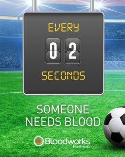 Big moments aren’t just made in the game; they’re made in our community. 

By donating blood this month, you help ensure our local hospitals have the blood needed for cancer patients and emergency care. Step up, be a game changer, and make the ultimate save. 

Schedule now at� the link in our bio.

#BloodworksNW #Soccer #DonateBlood #BloodSupply�