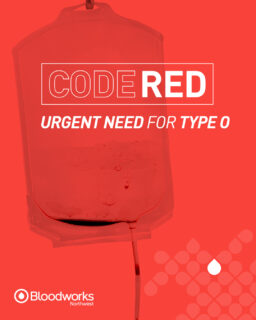 🚨 CODE RED: Our community blood supply is at emergency levels.🩸

A perfect storm of summer travel, canceled appointments, high hospital usage, and major upcoming events has left blood inventories dangerously low. 

Right now, we have less than a 1–2 day supply of some critical blood types and platelets, with more than 48,000 appointment slots remain open through July.

Same-day appointments are preferred; walk-ins are welcome. Schedule your donation today and help ensure blood is there when it's needed most at the link in our bio.

#BloodworksNW #DonateBlood #CodeRed #BloodSupply #Emergency
