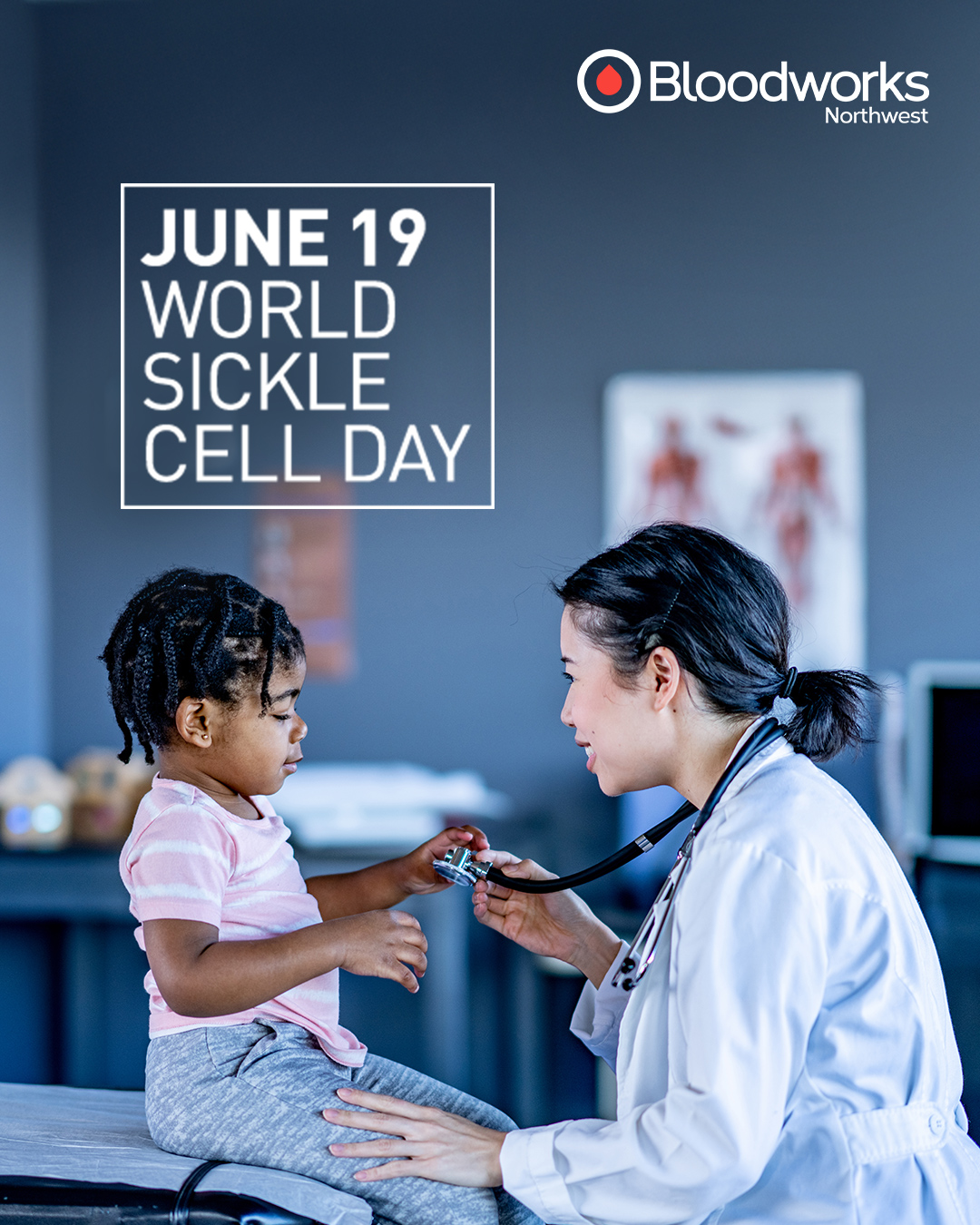About 1 in 13 African American babies are born with the sickle cell trait. People with sickle cell disease may need monthly transfusions throughout their lives, sometimes multiple units at a time. 

Make a blood donation appointment today to ensure patients always have the blood they need at the link in our bio.

#BloodworksNW #SickleCell #BloodDonation