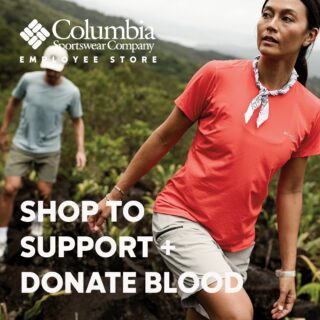 Get a pass to the @columbia1938 Portland Employee Store when you give blood at a Mobile Drive or Center in the greater Beaverton, Portland, and Vancouver areas in May! 10% of purchases will be donated back to Bloodworks! 

Double your impact and schedule your life-saving blood donation today at the link in our bio.

#BloodworksNW #DonateBlood #ColumbiaSportswear #Discount #Portland #Oregon #Outdoors