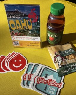 The post-donation snack table is calling your name 👀🍪

Team cookies, chips, or apple juice? Either way, you’re saving lives right here at home, and could be heading to Oahu next. 🌺

Donate blood for your chance to win at the link in our bio.

#BloodworksNW #DonateBlood #SaveLives #Oahu