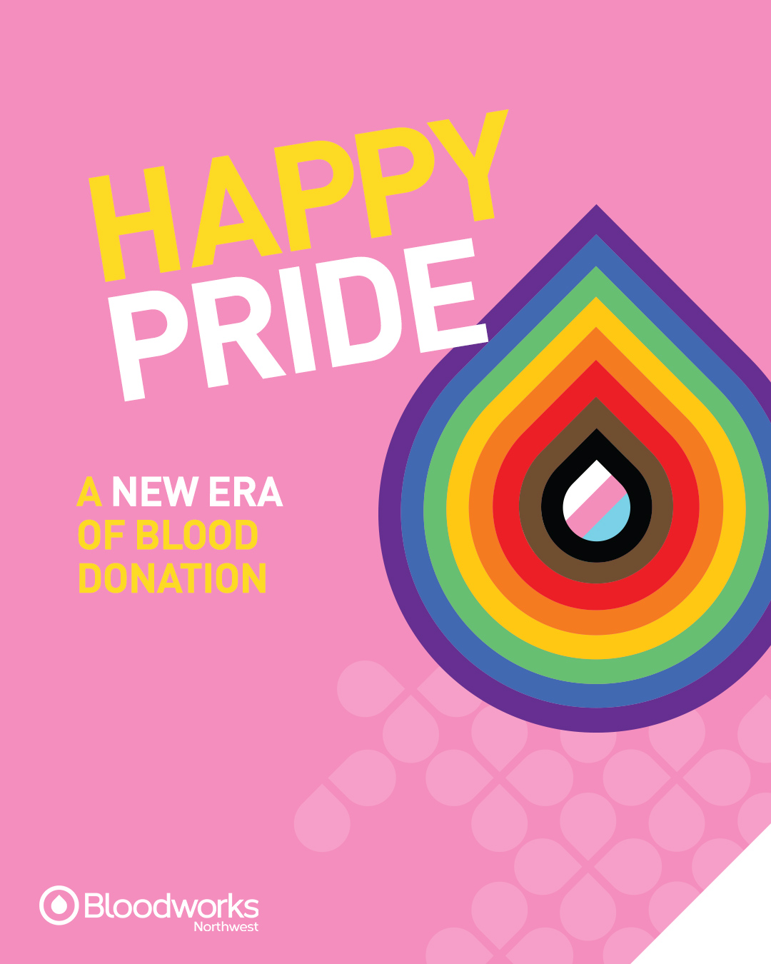 Donate with PRIDE this June! More people than ever can now save lives through blood donation. Celebrate Pride Month by making an appointment and stopping by to say hello at one of the many Pride events we'll be attending this summer.

✨Lynnwood City Pride - Saturday June 6
✨Bellevue Paws in Pride - Saturday June 6
✨Everett Pride Block Party - Saturday June 20
✨Eugene Pride - Saturday June 27
✨Edmonds Pride Fest - Saturday June 27
✨Capital City Pride - Saturday, June 27
✨Pride Beaverton - Sunday June 28
✨Vancouver Saturday in the Park - Saturday July 11
✨Tacoma Pride - Saturday July 11
✨Bellingham in Pride Festival - Sunday July 12

Schedule your appointment at the link in our bio.

#BloodworksNW #DonateBlood #Pride #MSMDeferral #BloodSupply