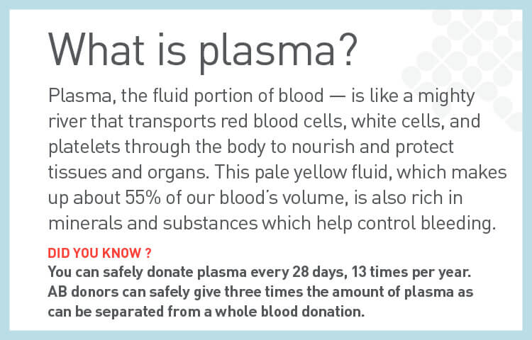 donating blood plasma